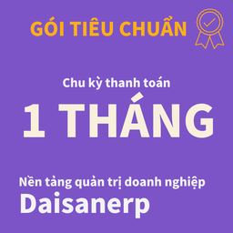 Gói Tiêu Chuẩn Sử Dụng Odoo Erp